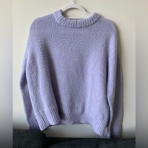 Fashion Nova Lilac Knit Sweater